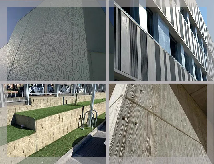 kunststoffstrukturplatten, fassaden, strukturmatrizen