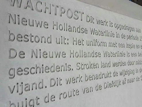 Abdrück, Abbildung, Text, Symbole im Beton