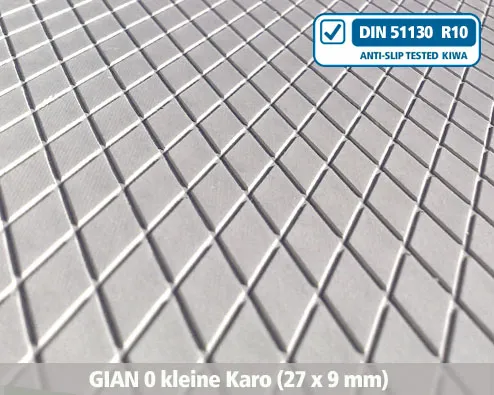 gian0 klein Karo Beton, Antirutsch, Struktur, Profil, Treppe, Treppennase