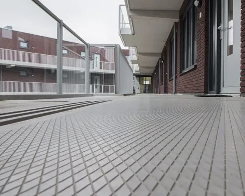 GIAN 0 klein Karo Beton, Antirutsch, Struktur, Profil, Treppe, Treppennase, Podest, Galerie, Balkon